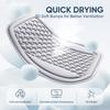 3D Breathable Car Seat Covers Sweatproof Car Seat Cushions Convex Design for Heat Dissipation Universal Car Seat Covers Full Set