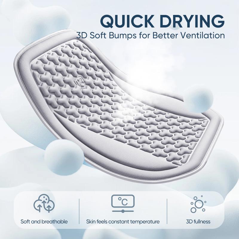 3D Breathable Car Seat Covers Sweatproof Car Seat Cushions Convex Design for Heat Dissipation Universal Car Seat Covers Full Set