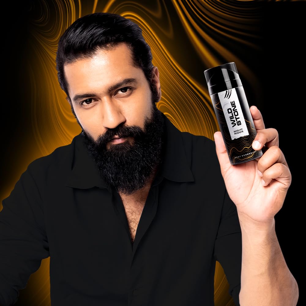 Wild Stone Night Rider Body Deodorant For Men, 150 ml