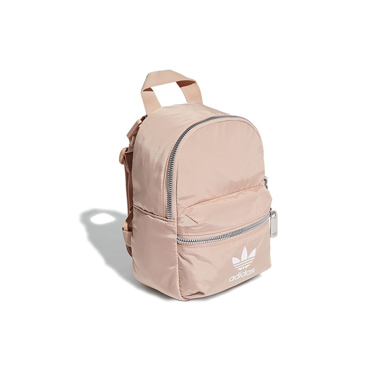 Adidas Originals Classic Mini Logo Sports Casual Backpack Unisex Backpack Pink ED5870
