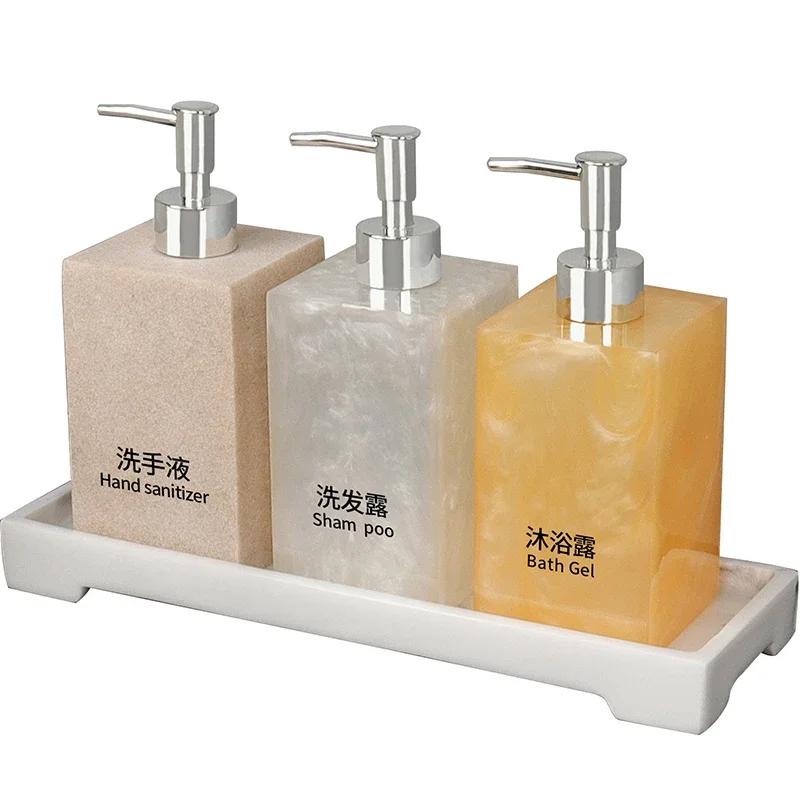 Bathroom Accessories Shampoo Body Wash Dispenser Simple Emulsion Bottle Soap Dispenser Large Capacity Household Lotion Bottle