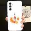 New Hot Fashion Spritzs Aperols HD Clear Transparent Phone Case For Samsung Galaxy A52,A12,A51,S24,S23,S22ULTRA,S21 Edge,S20LITE