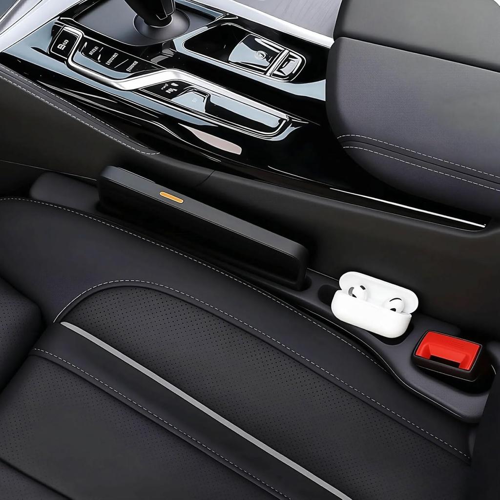 Car Seat Gap Filler, Car Seat Crevice Blocker Stop Things From Dropping, Universal Fit Soft Foam Car Seat Gap Plug To Fill For SUV Truck Sedan