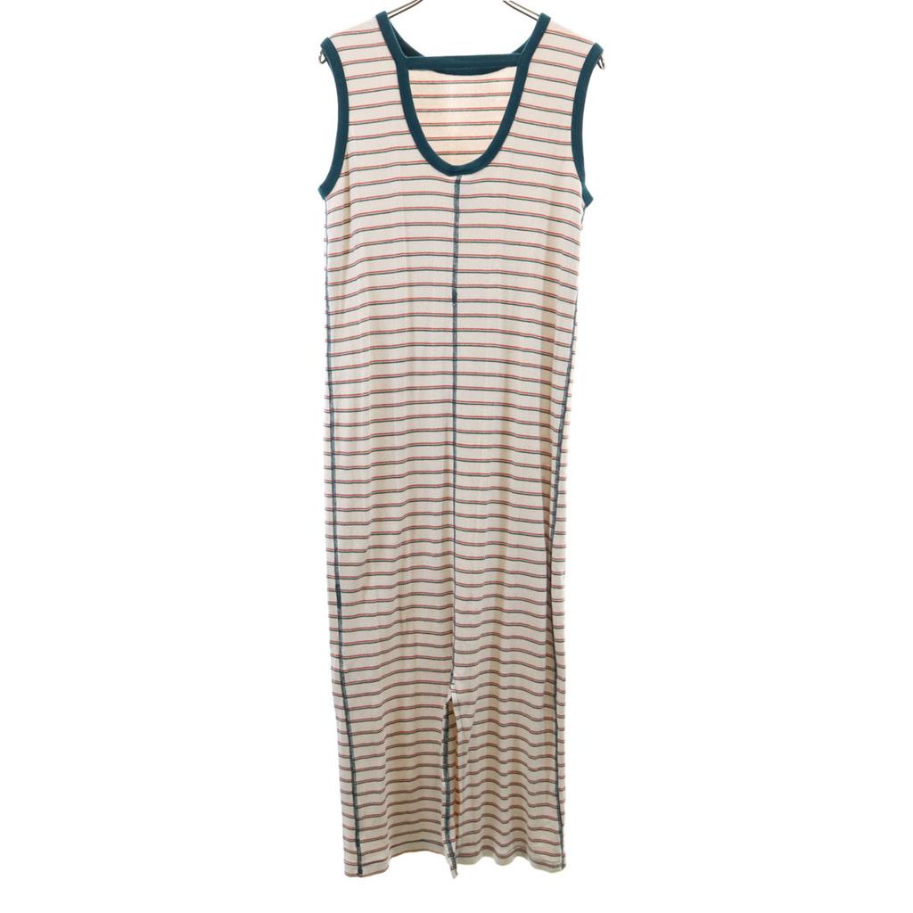 Robert P.miller AMERI collaboration Border Pattern No sleeve Long dress M Women Used