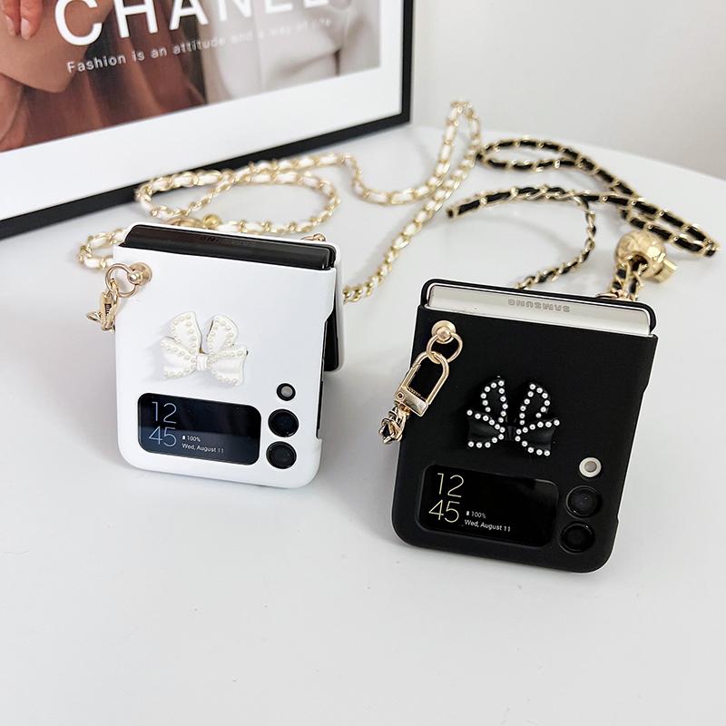 Adjustable Crossbody Lanyard Phone Case For Samsung Galaxy Z Flip 3 Zflip 4 Folding Cover