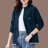 Spring Autumn and Winter Outer Wear Loose Zipper Sweater Knitted Cardigan Women's Jacket Casual Western Style Long-sleeved Outer Wear