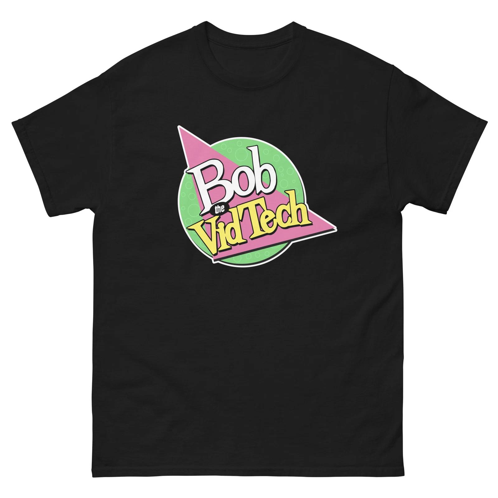 Bob The Vid Tech 90s TV Graphic Tee Shirt Unisex classic tee L