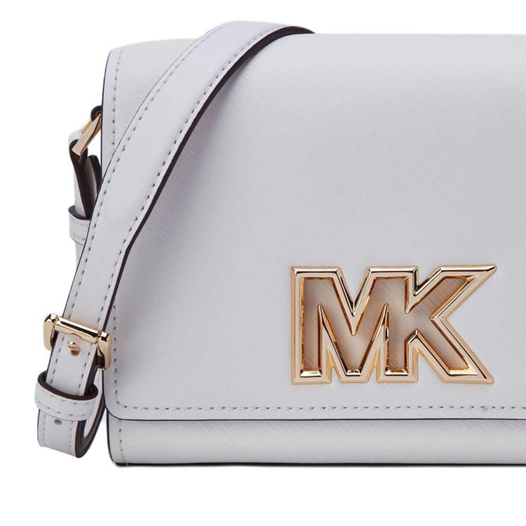 New MICHAEL KORS Leather Shoulder Bag, Crossbody Bag Small Women's White 35T2G8IM1L-085