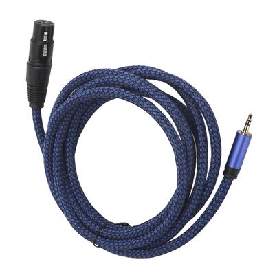 JORINDO XLR Female To 3.5mm Jack Balanced Signal Cable XLR To 1 8inch Microphone Cable Connection CordJD6035‑3m