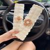 Shoulder Protector for Car Seat Belts By Four Seasons Adorable Floral Design for Safety And