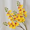 12 Heads Artificial Phalaenopsis Flower Single Branch Moth Orchid Simulation Butterfly Orchid DIY Flower Arrangement
