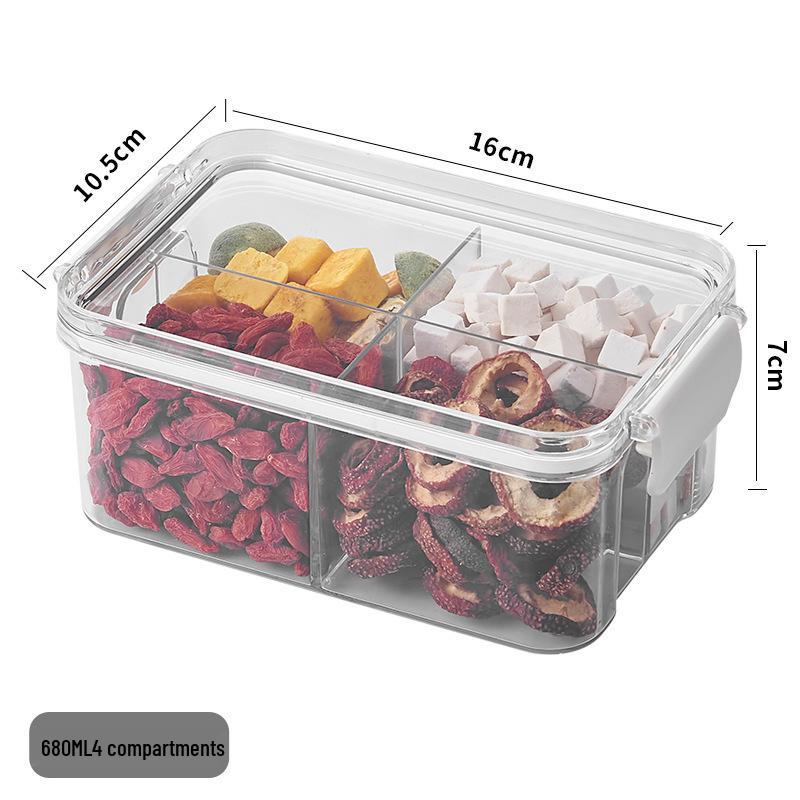 Transparent Food-Grade Plastic Storage Jar for Soups