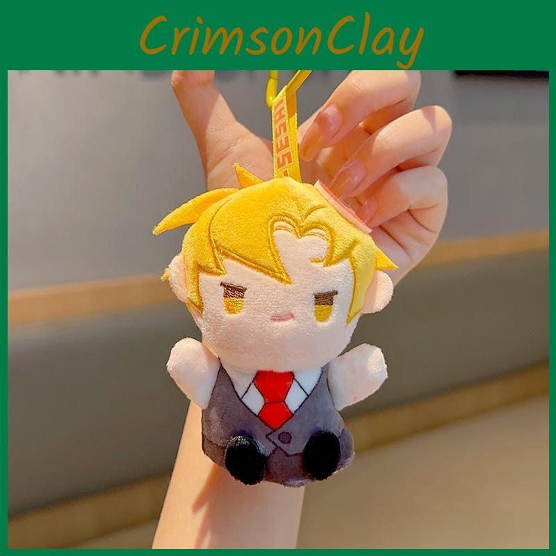 Plush Cartoon Characters Keychain Stuffed Doll Pendant Backpack Decoration Gift