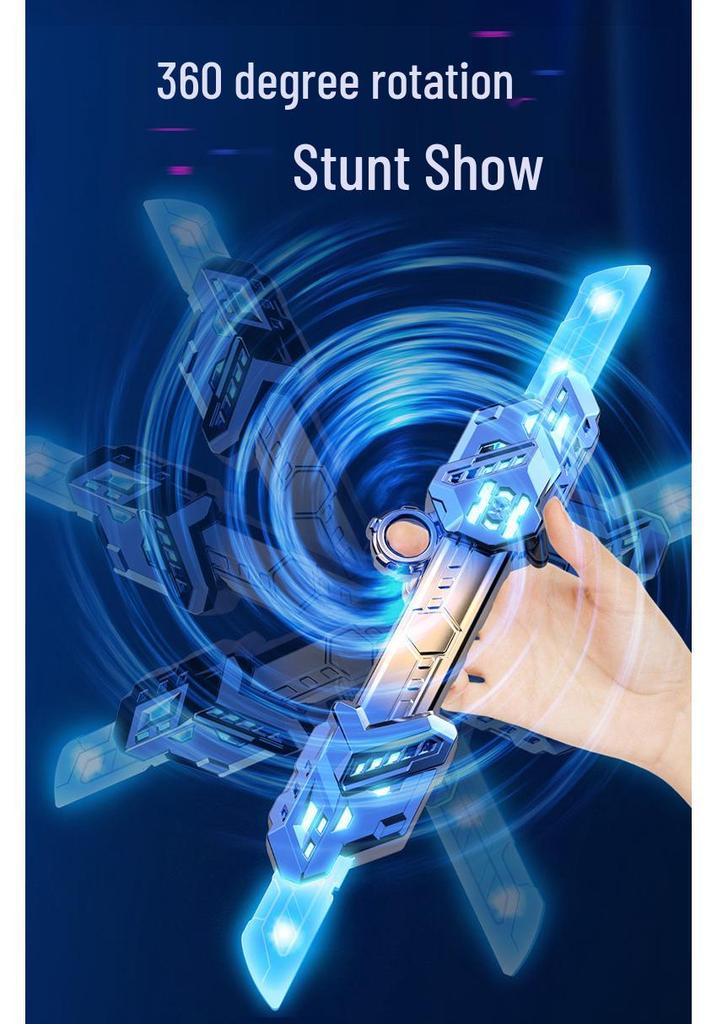 New Fire Whirlwind Double-Edged Laser Light-Up Retractable Sword Toy for Kids - Hot Selling Internet Sensation