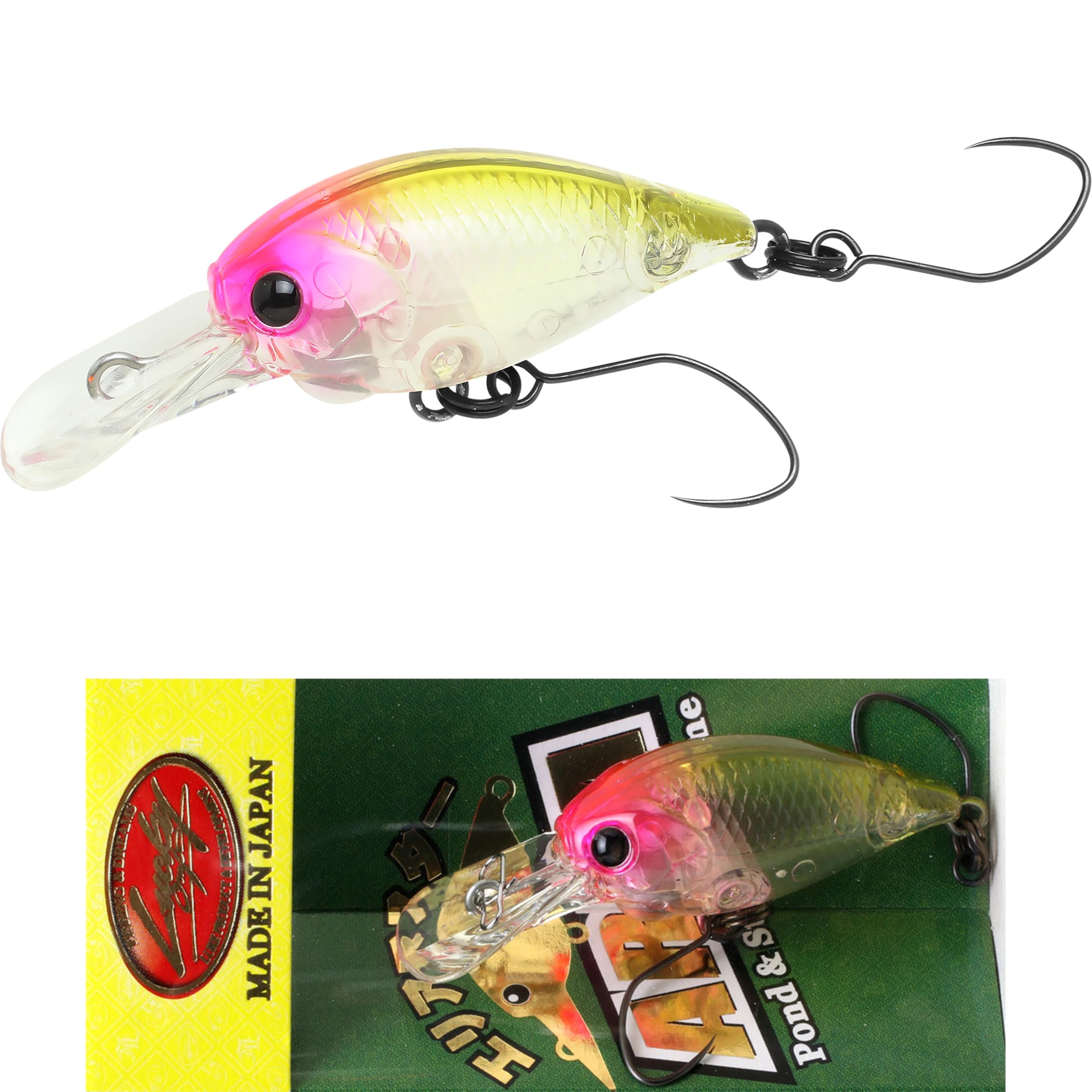 

Lucky Craft Deep 2448 Pin Brown LUCKY area pipe fishing рыболовная зона управляемый рыболовный пруд Cra-Pie SFT, Crown, CRAFT, крэнкбейт, снасти, крэнкбейт,