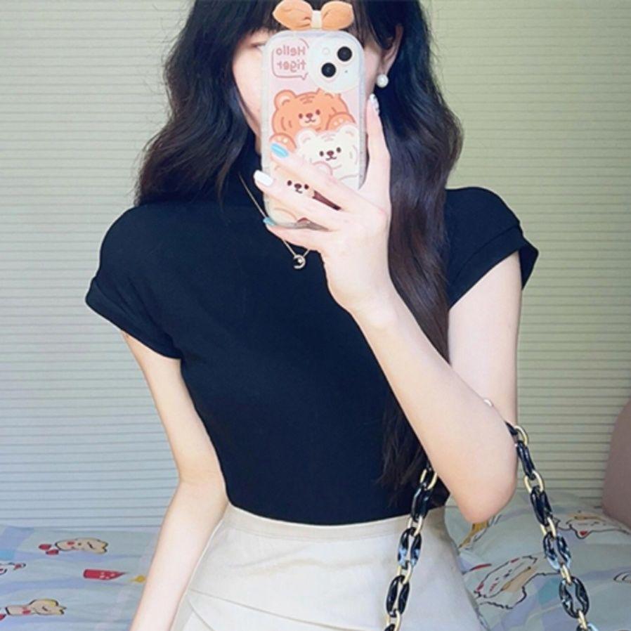 

Korean Style Summer Two-Piece Set: Relaxed Tea Skirt Outfit S (90-100 lbs)