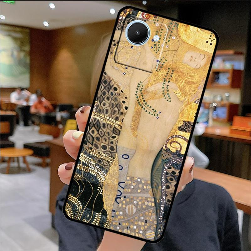 

Художній чохол Густава Клімта Для Realme 14 Pro Plus 12 10 11 13 GT 6 6T 5 GT7 Pro C61 C55 C51 C21Y C25S C67 C75 C53 Realme 14 Pro Plus