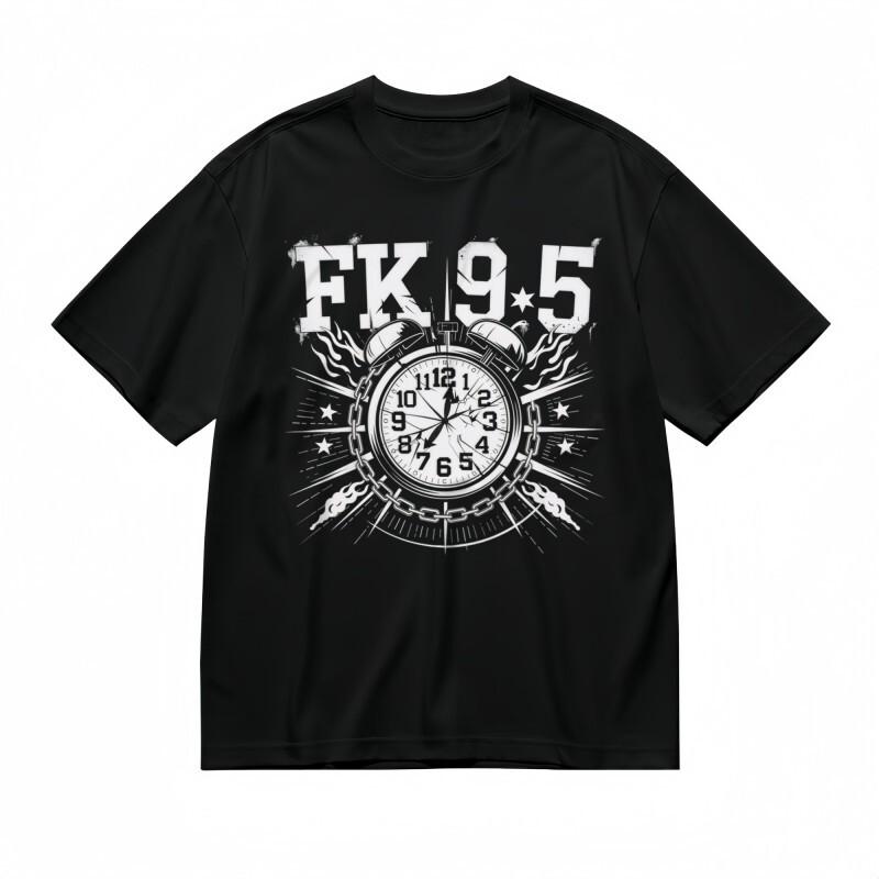 

Men s T-shirt With Chain and Flame Accents Graphic Unisex Black 100% Cotton Tee 4XL