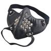 Steampunk Gothic Maske Nieten Leder Motorrad Karneval Kostüm