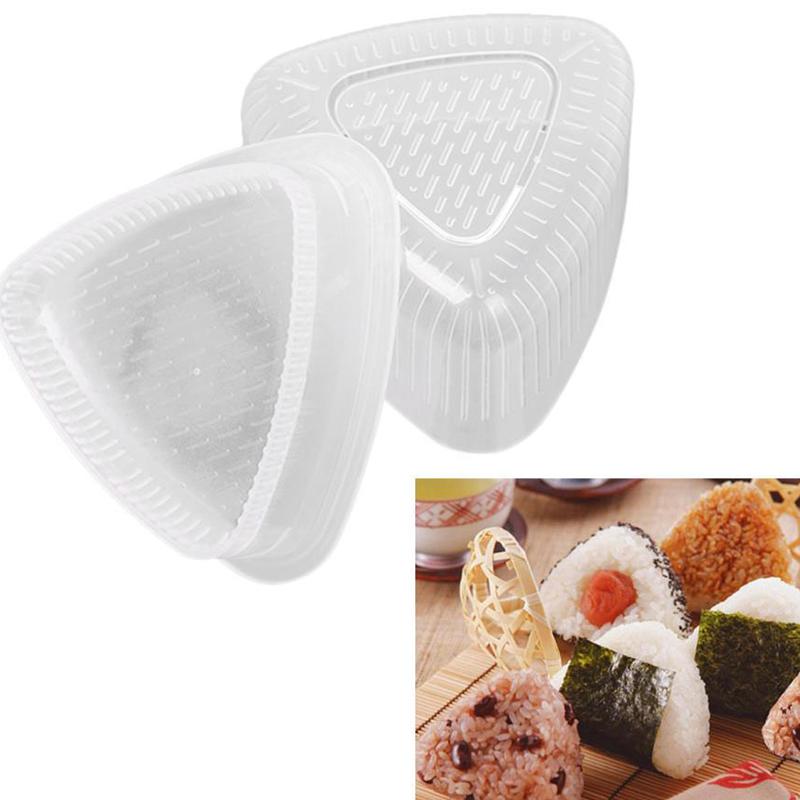 2Pcs Diy Sushi Mold Onigiri Rice Ball Food Press Form Sushi Mold Diy Tool Mold