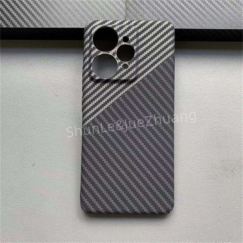 Case For Realme 15 Pro Case Matte Hard Carbon Fiber Texture Pattern Ultra Thin Phone Cover For Realme 15Pro 5G Shell Bumper