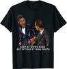 Lustiges Ehemann Halte den Namen meiner Frau aus deinem verdammten Mund T-Shirt Premium Baumwolle Kurzarm Rundhals Herren T-Shirt