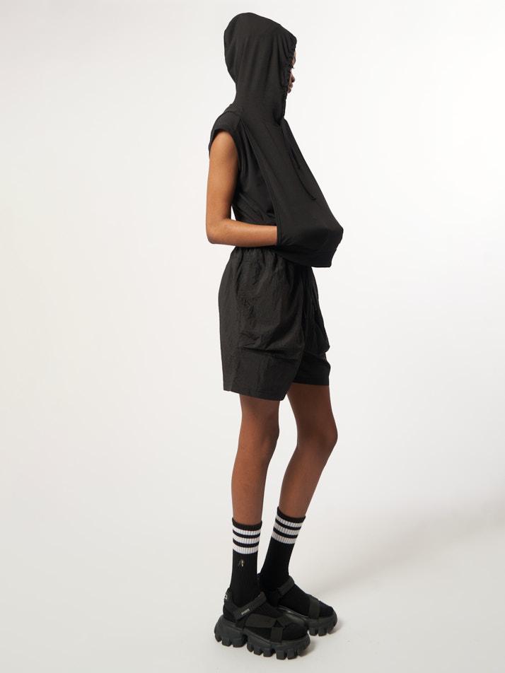 ATHPLATFORM Aw61Hn02_Hoodie Layer Top_Black