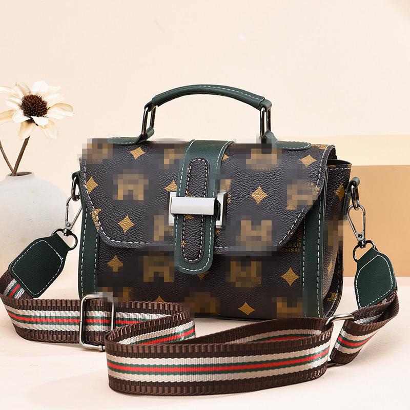 Women's 2025 New Trendy Women's Bag Korean Style One-shoulder Handbag Messenger Bag Fashionable and Versatile Small Square Bag
