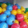 1PC Inflatable Christmas Ball, Large Christmas Themed Hanging Ball, Party Decoration, Festive Atmosphere Ornaments