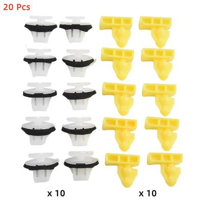 Radlaufzierleisten-Clips für Nissan Juke Murano X-Trail T31 76847JG00A, 76882JG10A
