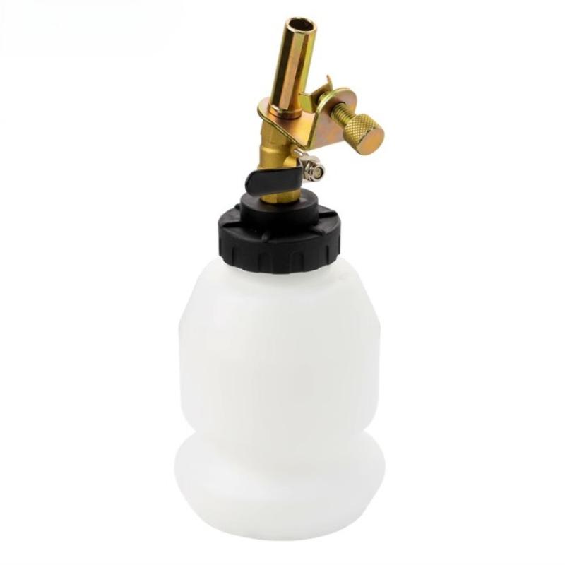 Auto Brake Fluid Bleeder & Filler Tool with Slant Spout - Leak-Proof Brake Oil Dispenser for Brake System Maintenance & Transfer