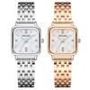 Women Square Rhinestone Inlaid Watch Female Quartz Wristwatches