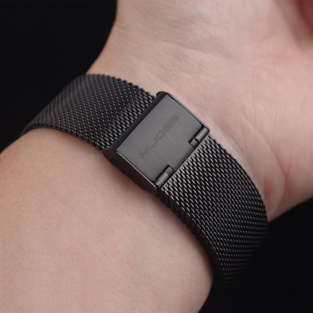 For Xiaomi Smart Band 9 Active Strap Smart Bracelet Mi Band 9 Active Strap Metal Stainless Steel Replacement Wrist Watchband 7