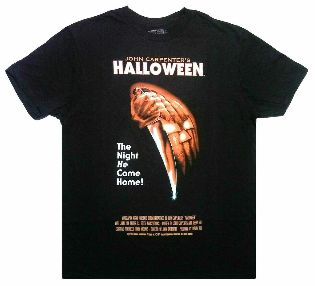 John Carpenter's Halloween Mens The Night He Came Home Shirt New L, 2XL,3XL