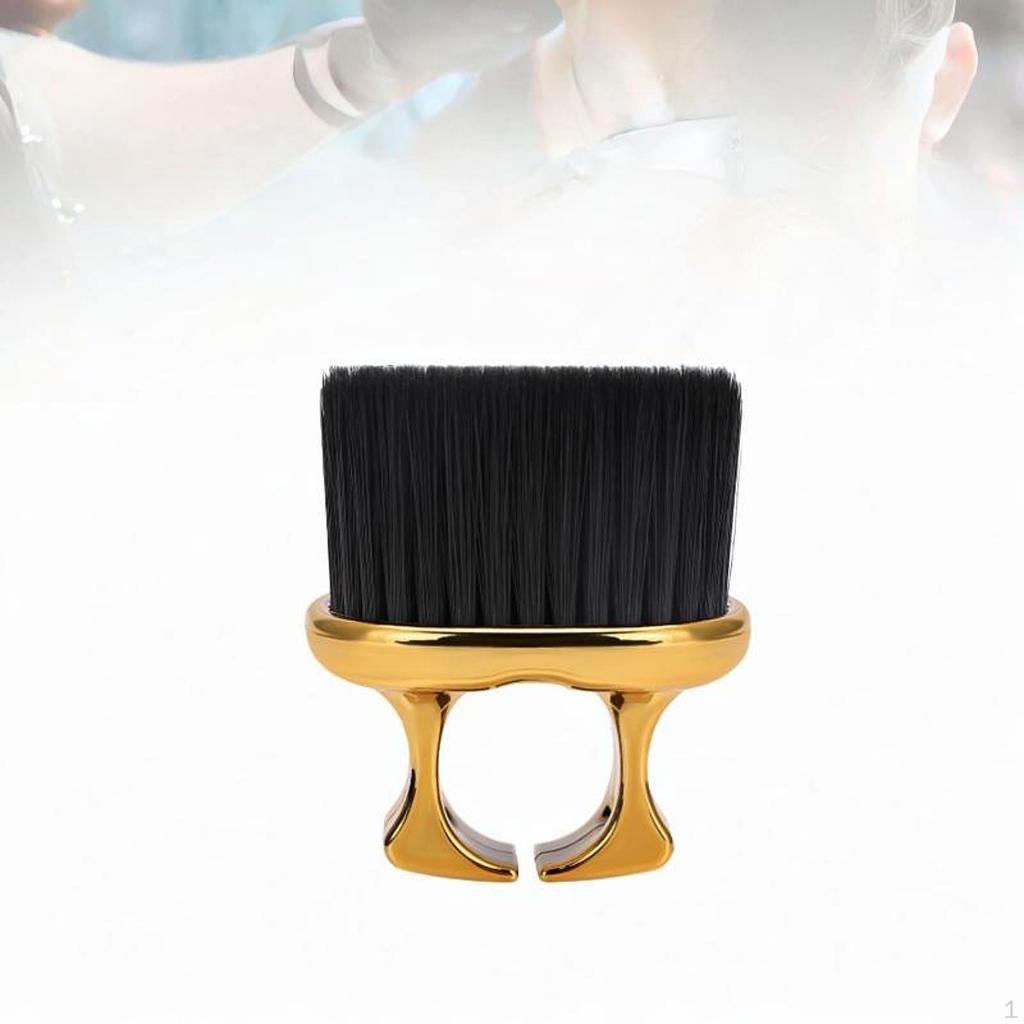 Hair Brush Neck Duster Cleaning Ring Design Comfortable Grip Cutting Sturdy Soft Barber
