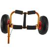 Kayak Cart Foldable Solid Wheel Heavy Duty Aluminum Alloy Ocean Boat Trailer