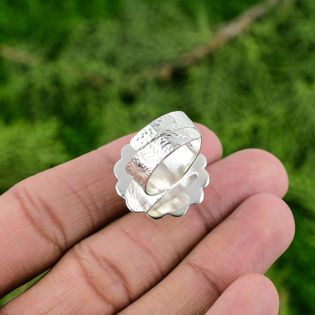 Round Rainbow Moonstone Stone Wedding Bezel Solitaire Ring Jewelry 925 Silver