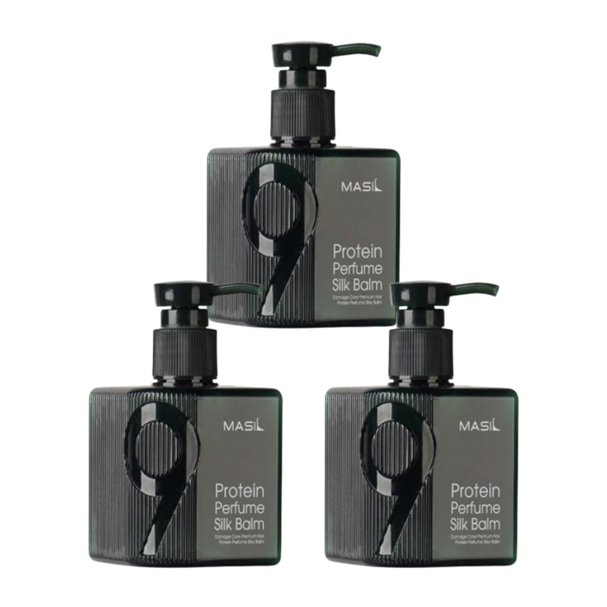 [Masil] 9 Протеиновый парфюмированный шелковый бальзам 180 мл 180ml X 3PCS