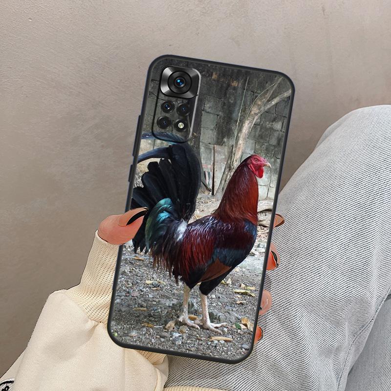

Cock Rooster Chicken For Xiaomi Redmi Note 14 9 10 11 12 13 15 Pro Plus Case Cover For Redmi 15C 14C 12C 10C 13C Redmi Note 14 Pro 5G
