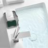 New Kitchen Bathroom Anti-slip Sink Tray Creative Washing Table Soap Tray Free Punch Drain Rack Silicone Drain Soap Box 1Pcs