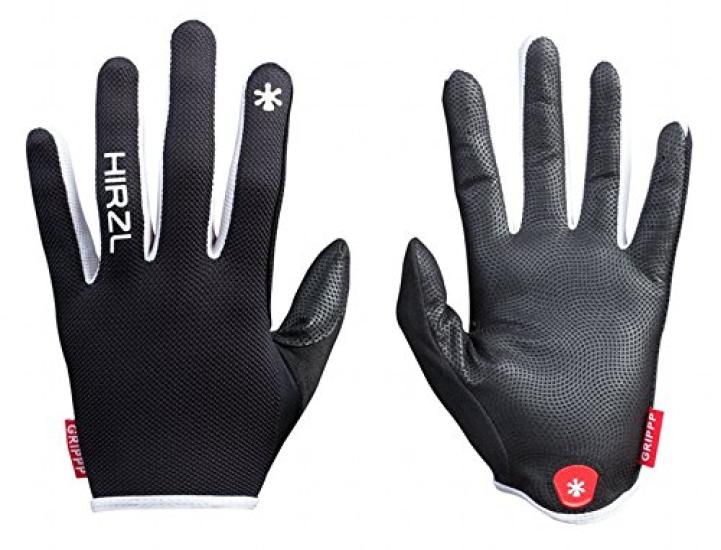 

Hirzl FF GRIPPP LIGHT Cycling Full Size 72141 Gloves, Finger, White/Black, L,