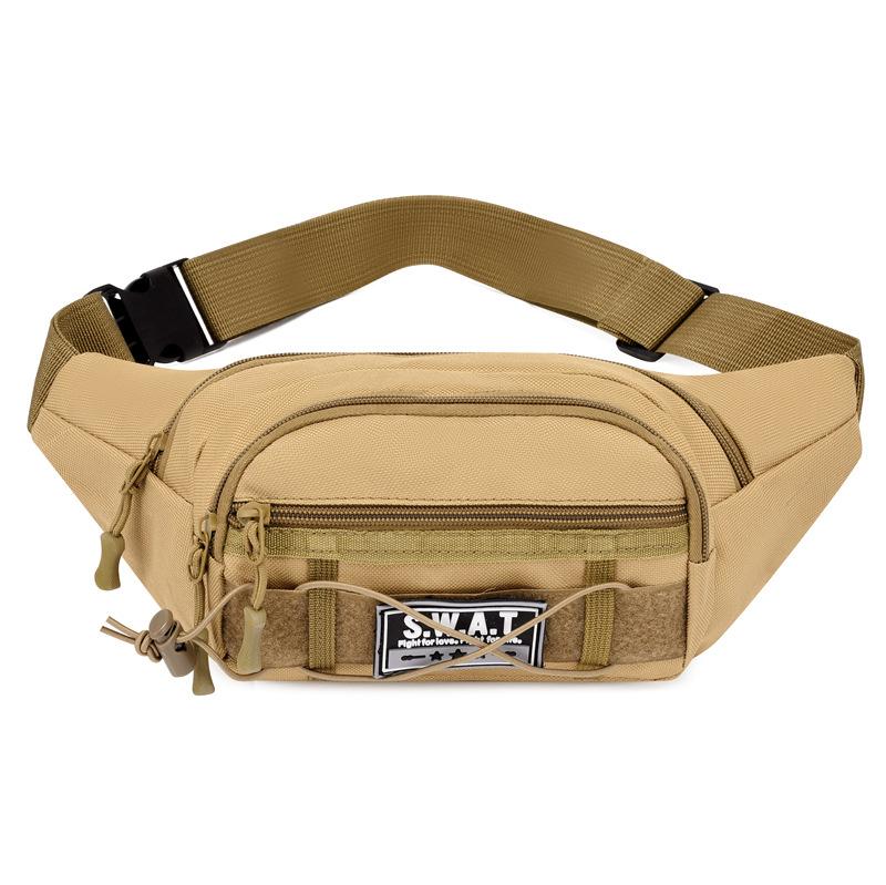 Camouflage Outdoor Mountaineering Fanny Bag Versatile Fashion Trend Shoulder Fanny Bag Running Sports Cycling Messenger Bag Bag