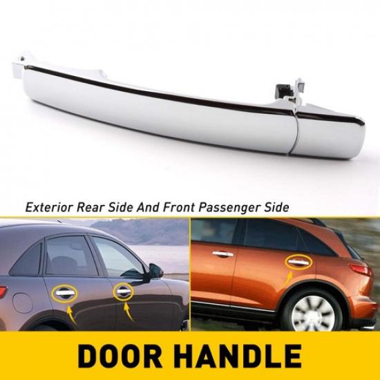 

Rear Exterior Outside Door Handle for Murano Rogue FX45 FX35 INFINITI NEW Chrome