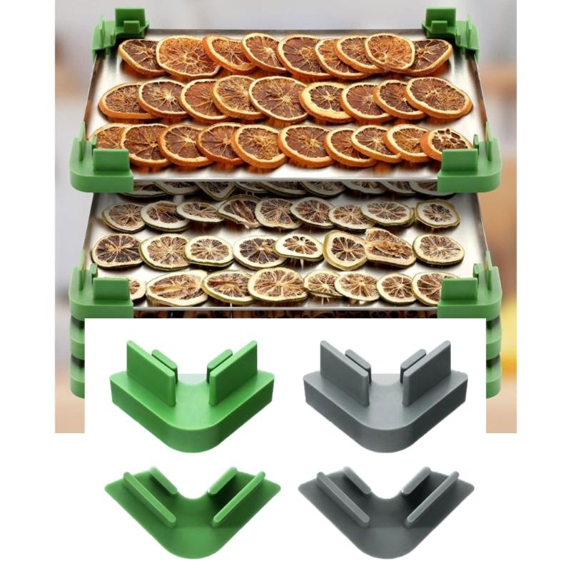 16Pcs Multipurpose Layered Stacking Holder Replacement Tray Stacker for Efficient Freeze Drying and Baking Operations