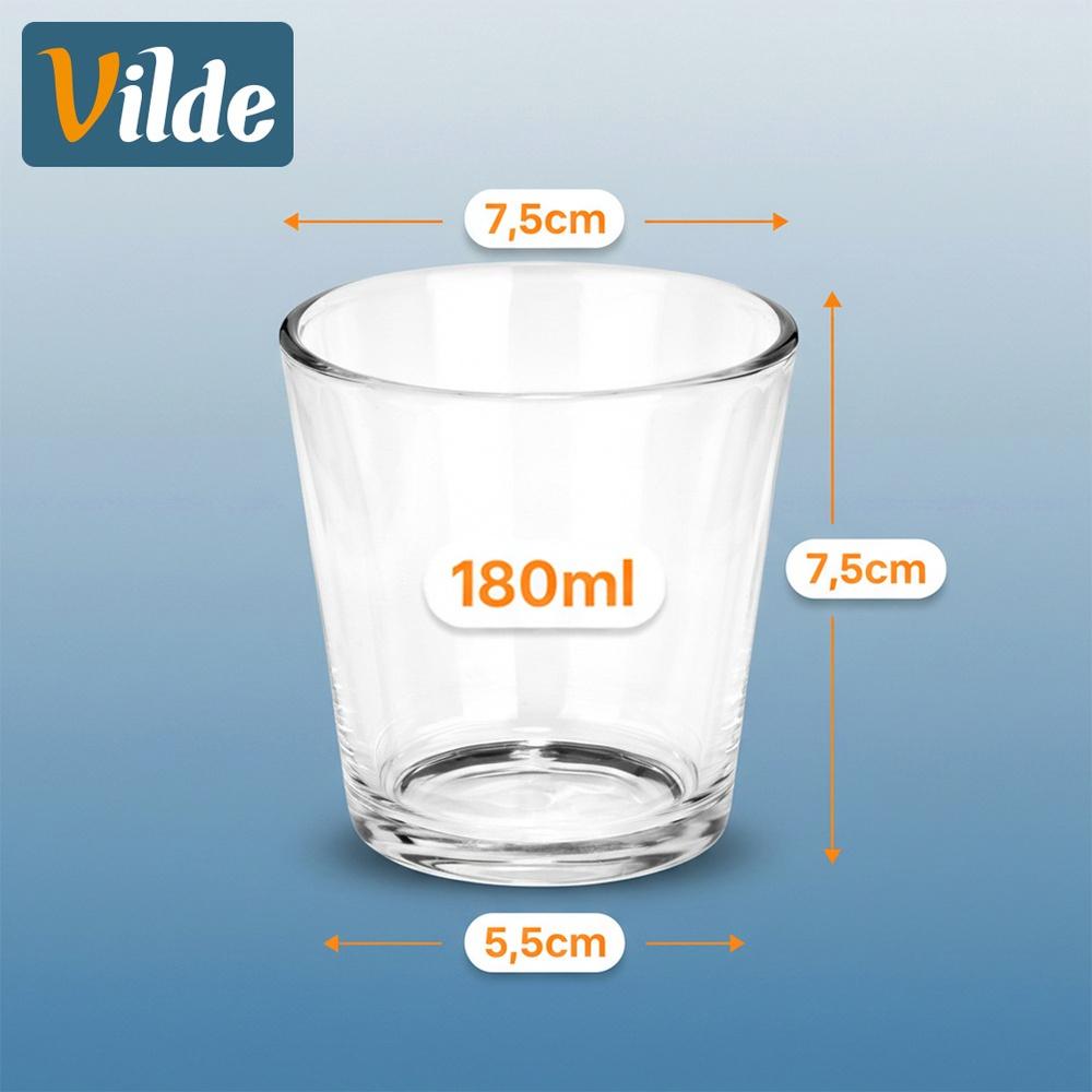 Coppette da Dessert, Bicchierini per Snack 180 ml 12 Pezzi.