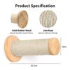 1 Piece Wall Mounted Cat Scratcher For Cat Climbing Post For Play Perch On the Wall