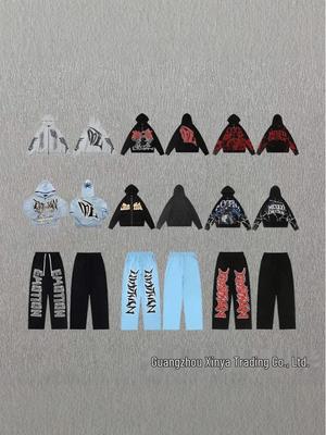 Unisex American Style Drill Hoodie & Jogginghosen Set - High Street Mode