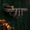 Decorative Wall Storage Dragon Claw Shelf, PETG Floating Display Stand, 3D Shelf Print Gothic Rack for Small Ornaments And Collectibles
