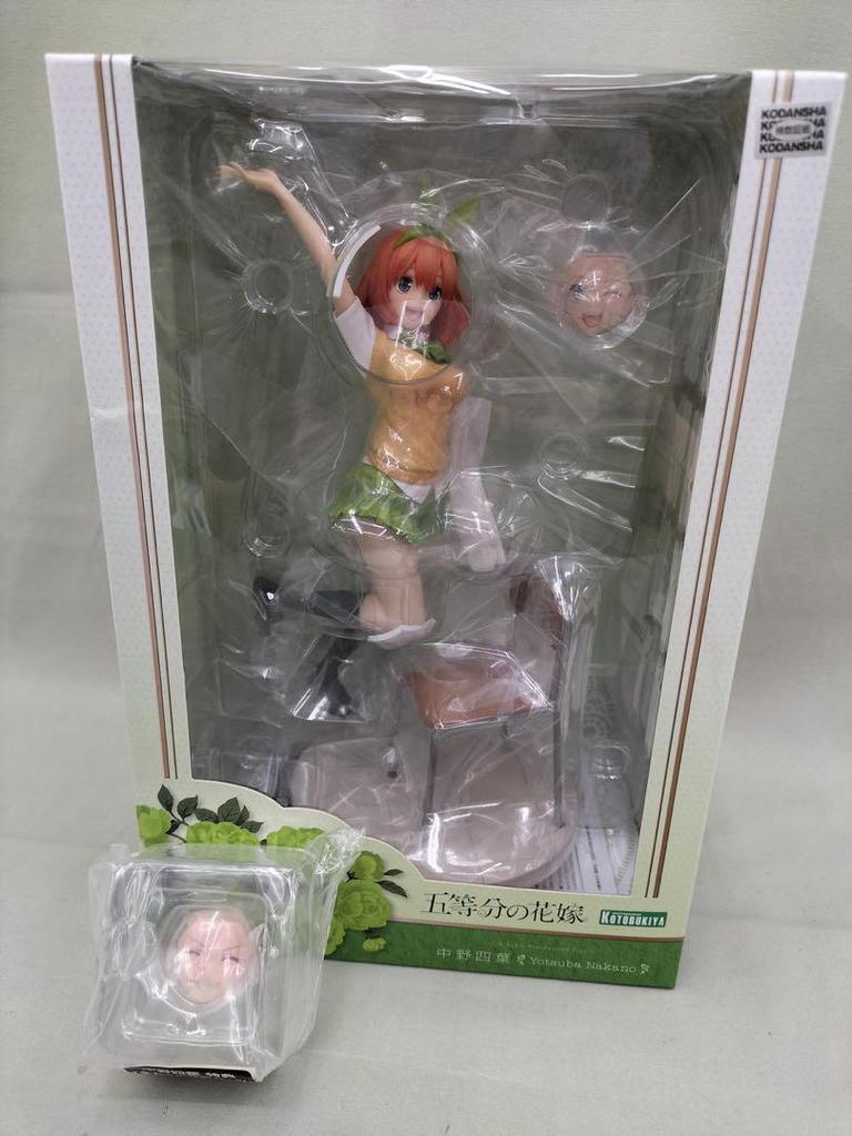[USED] The Quintessential Quintuplets Kotobukiya Nakano Yotsuba Figure with Bonus Parts