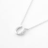 Canal Official Silver Horseshoe Necklace for Birthday Includes Jewelry 152424121005 4.0 Women, Gift, Case,